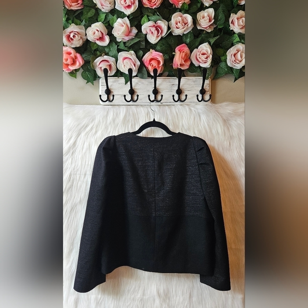 Club Monaco European Cut Cropped Knit Jacket (NWOT) - Picture 3 of 6